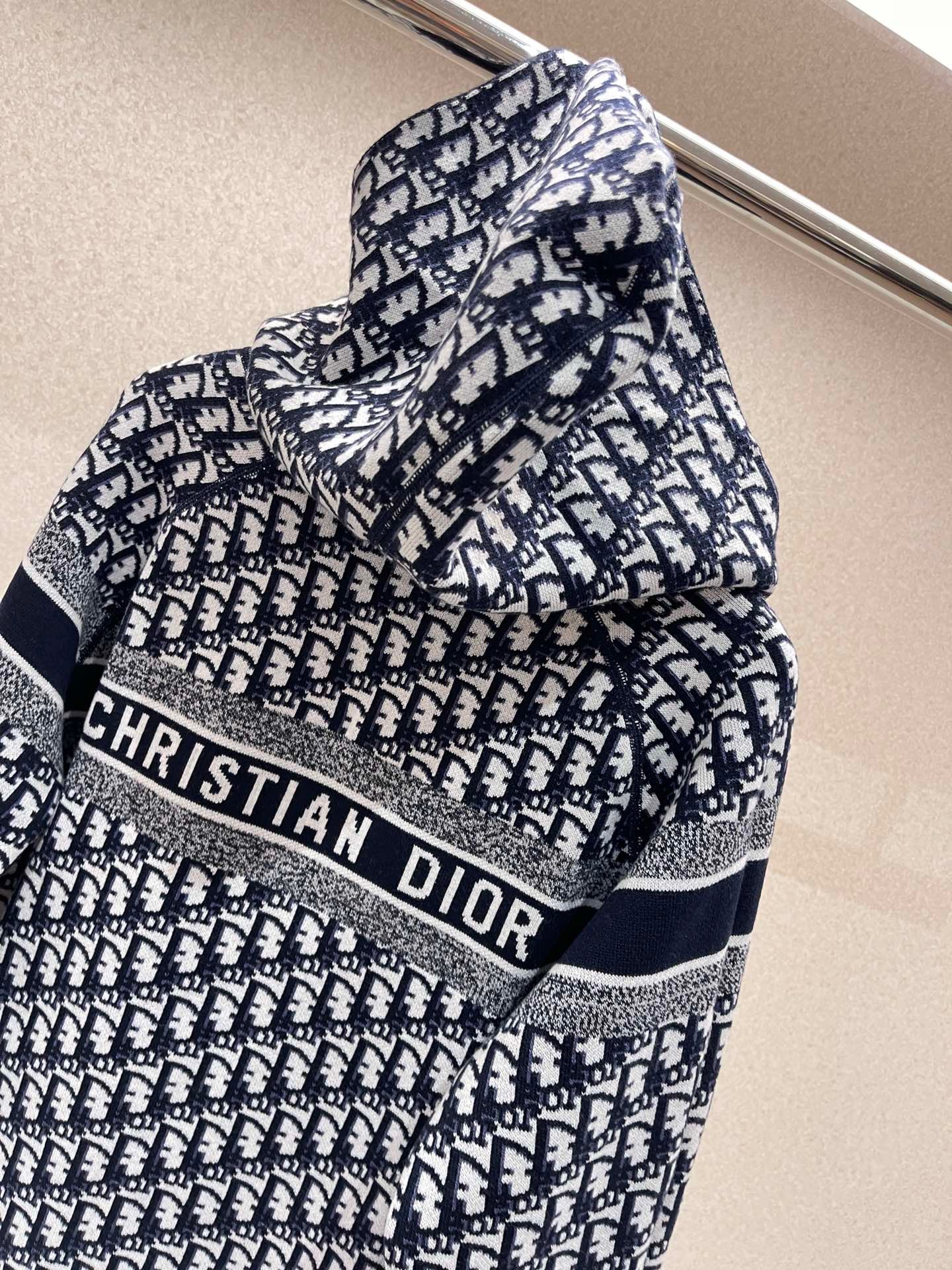 Dark blue and Grey Jacket - FashionHype.xyz