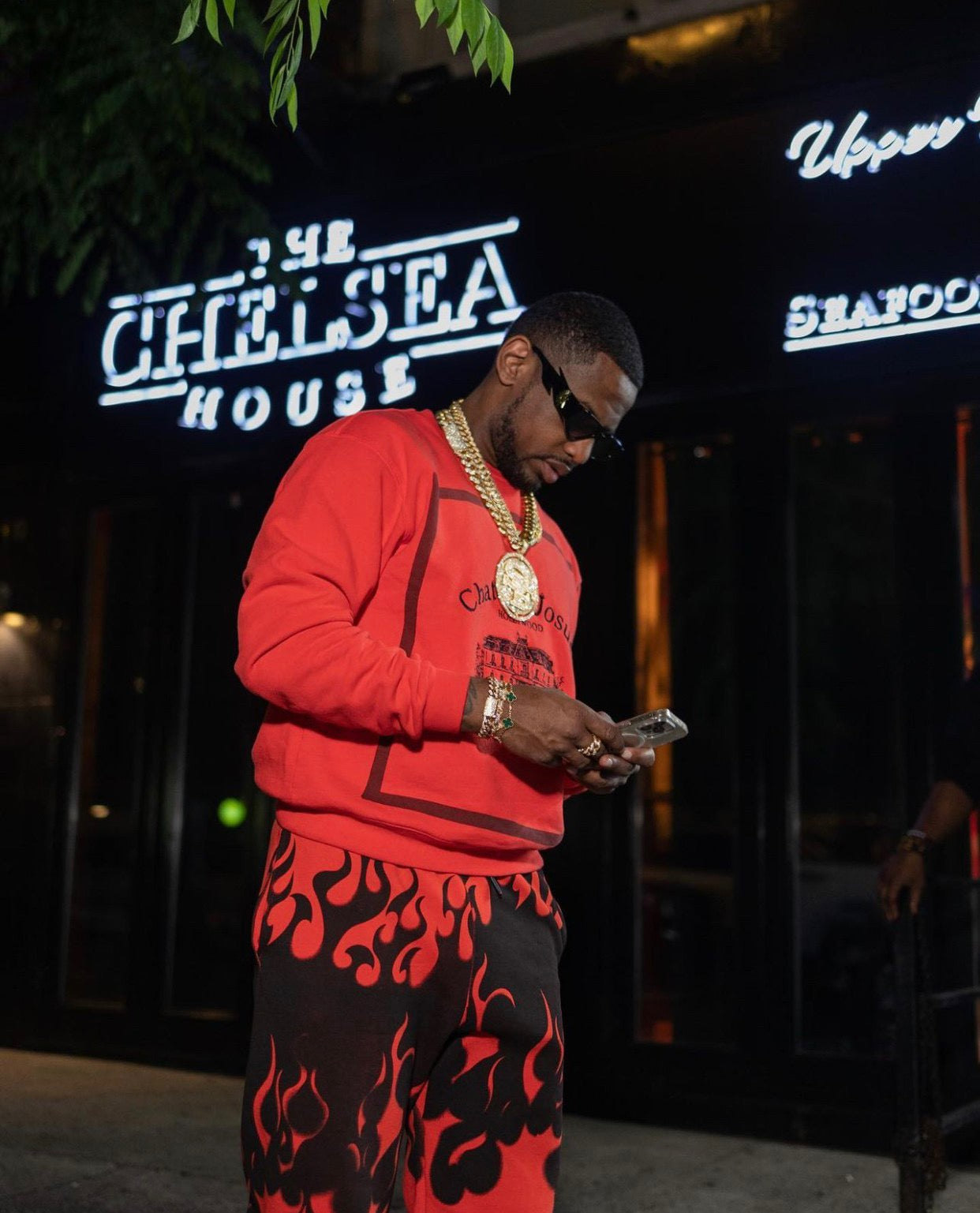 Red black Pant - FashionHype.xyz