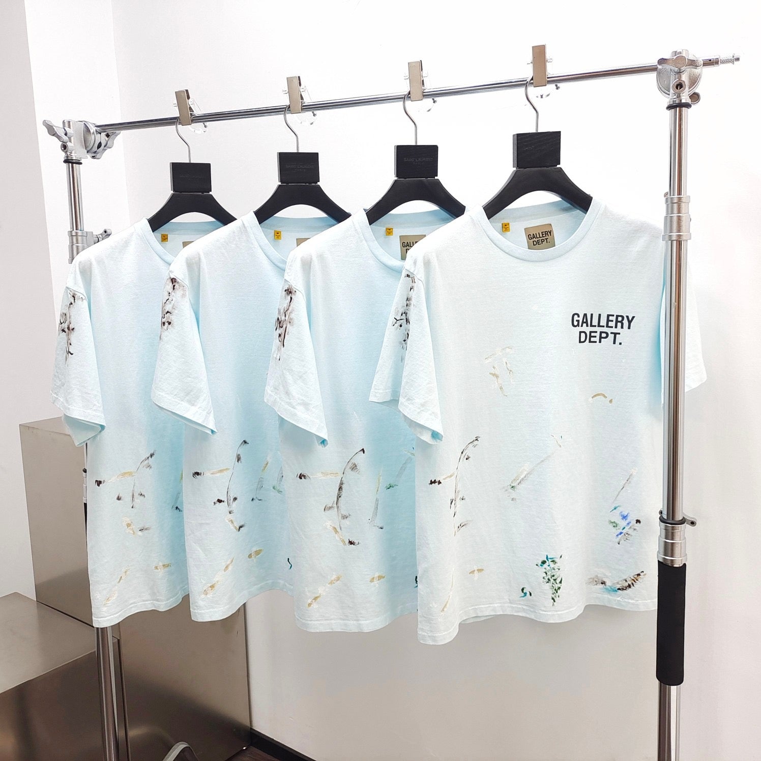White Blue T-Shirt - FashionHype.xyz