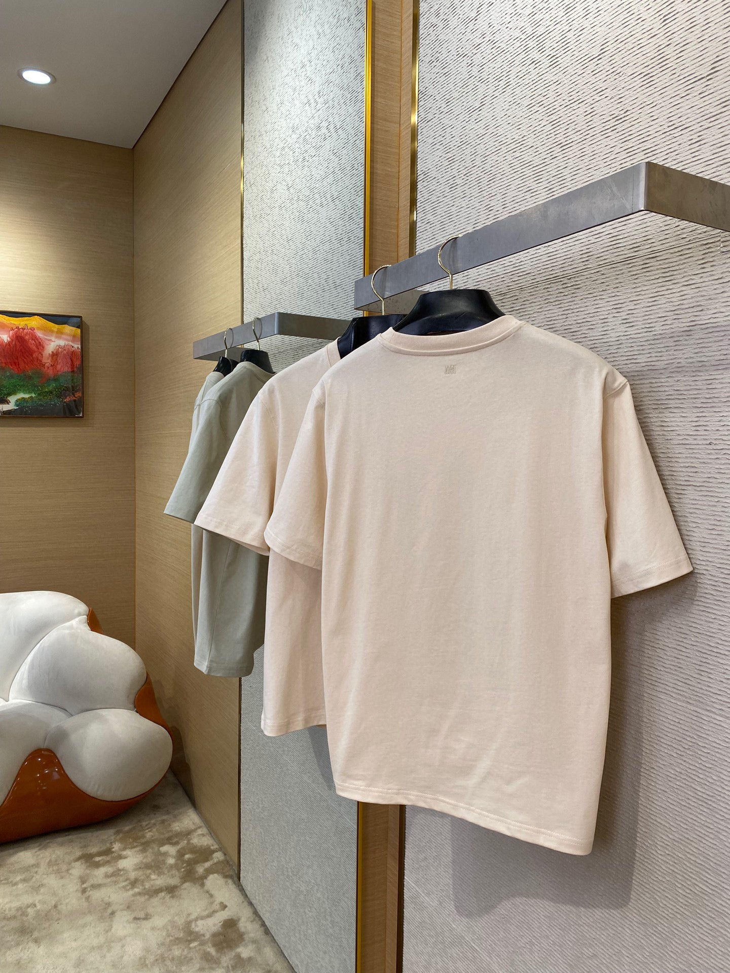 Beige T-Shirt - FashionHype.xyz