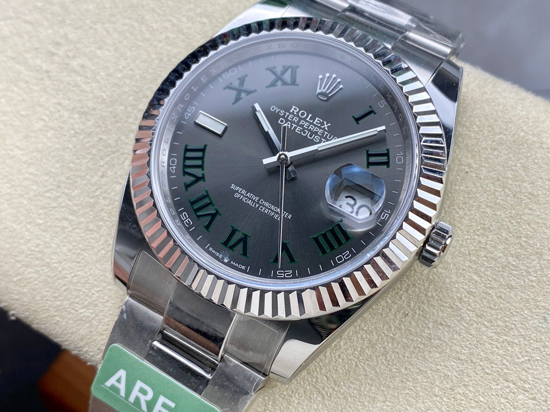 Weiße Uhr