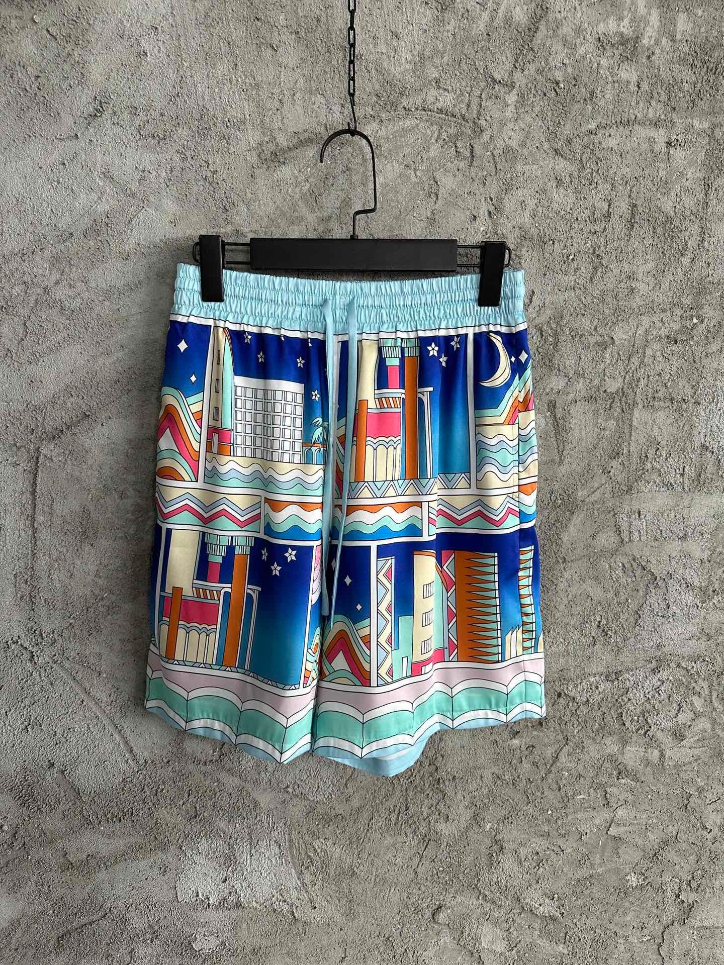 Mehrfarbige Shorts