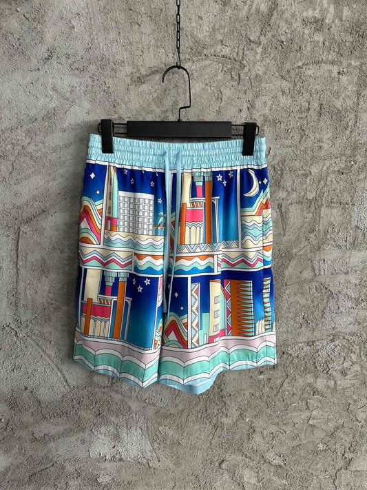 Mehrfarbige Shorts
