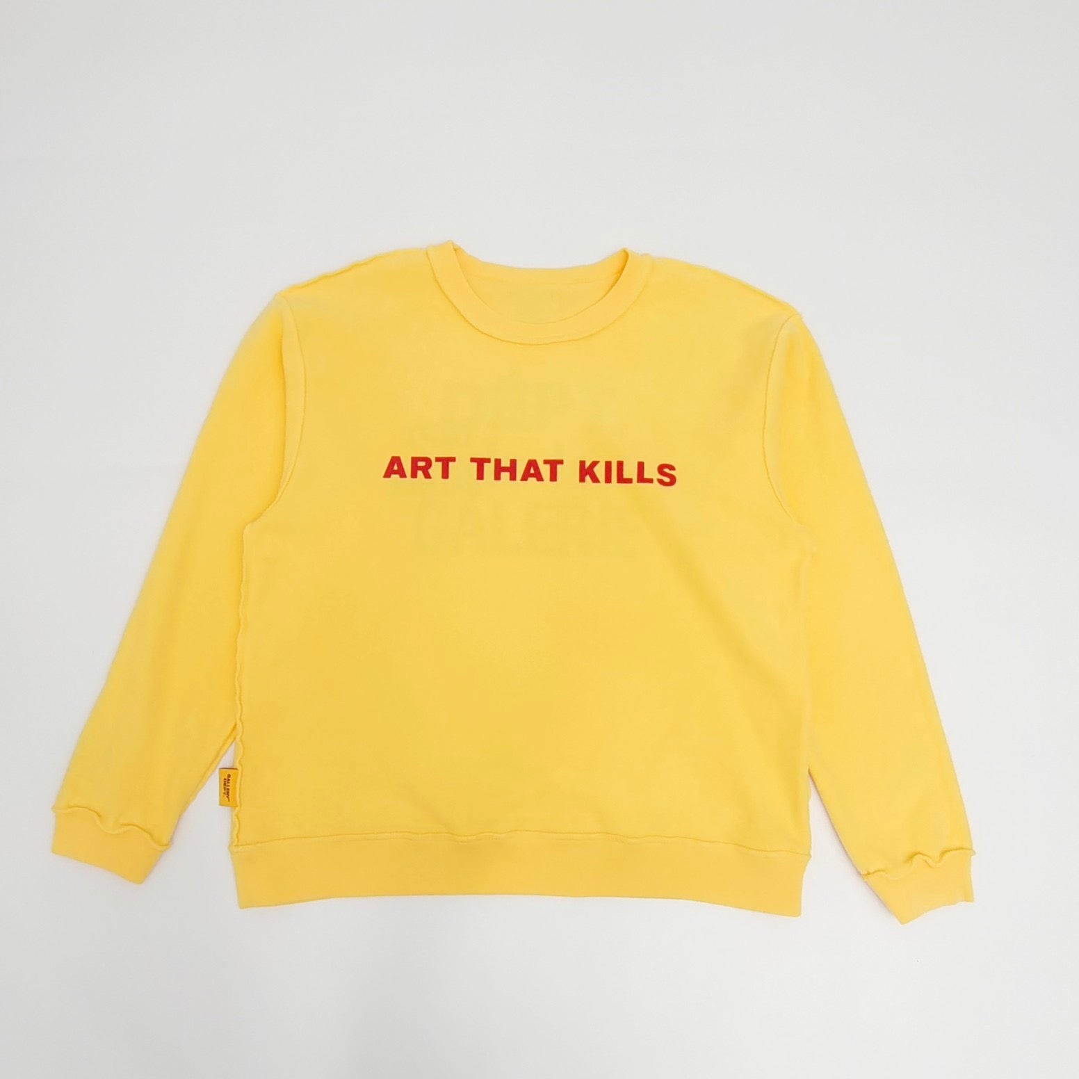 Gelbes Sweatshirt