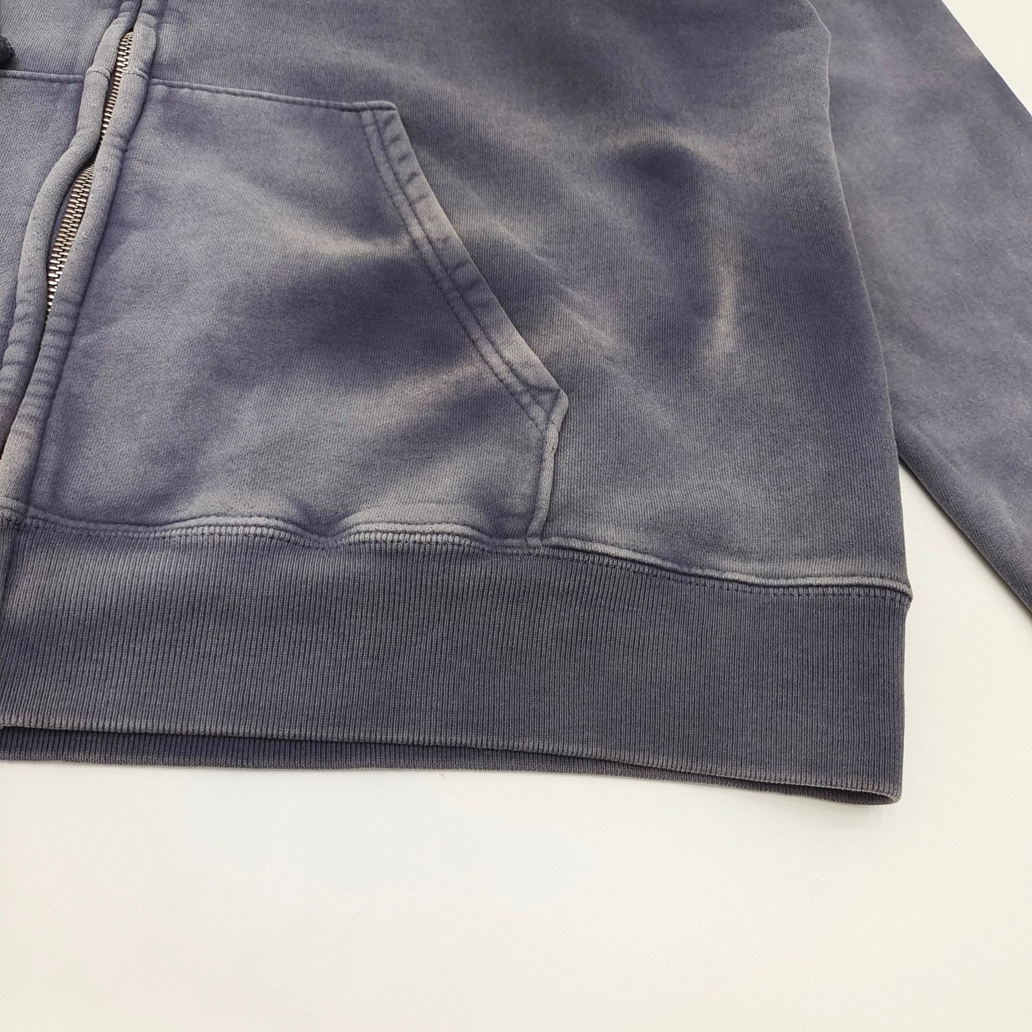 Blaue Jacke