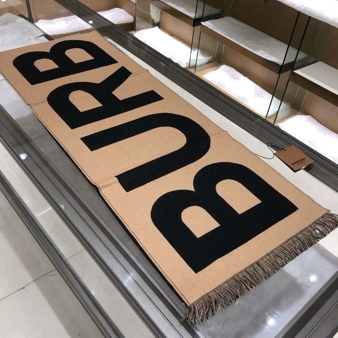 Black and Brown Scarf - FashionHype.xyz