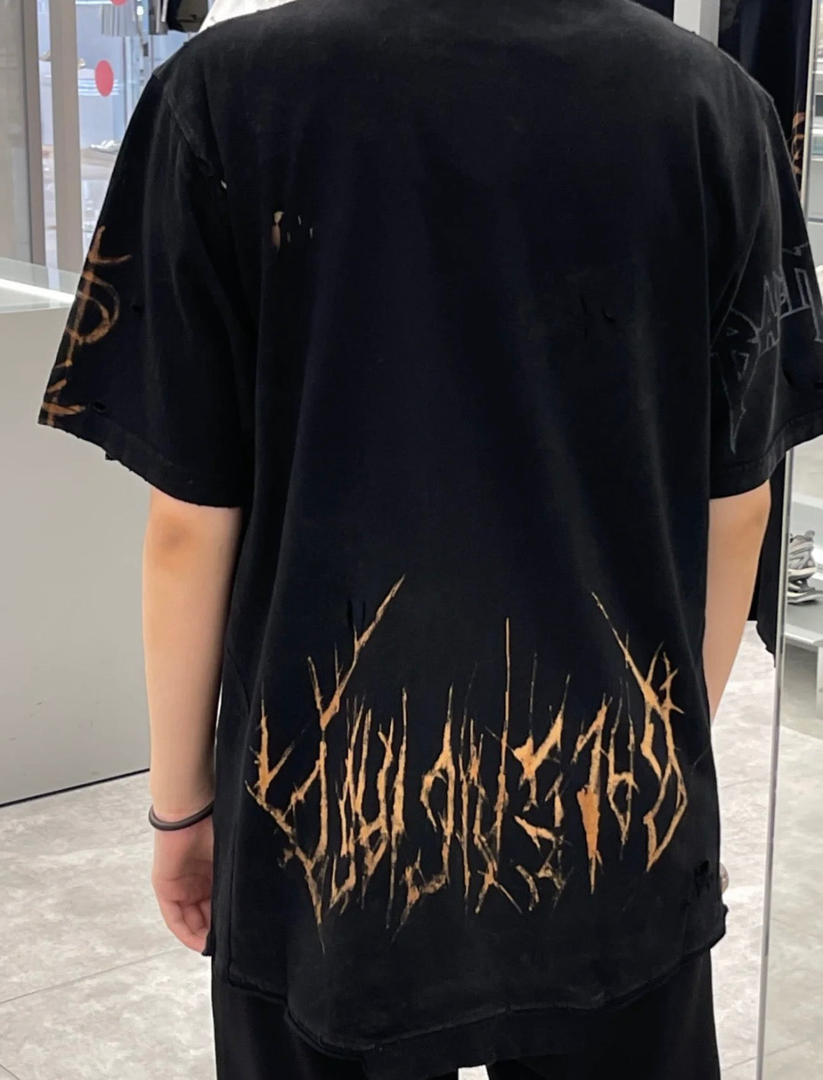Schwarzes T-Shirt