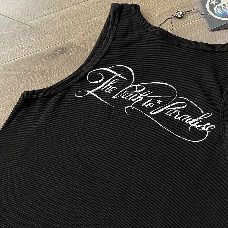 Black and White Vest - FashionHype.xyz