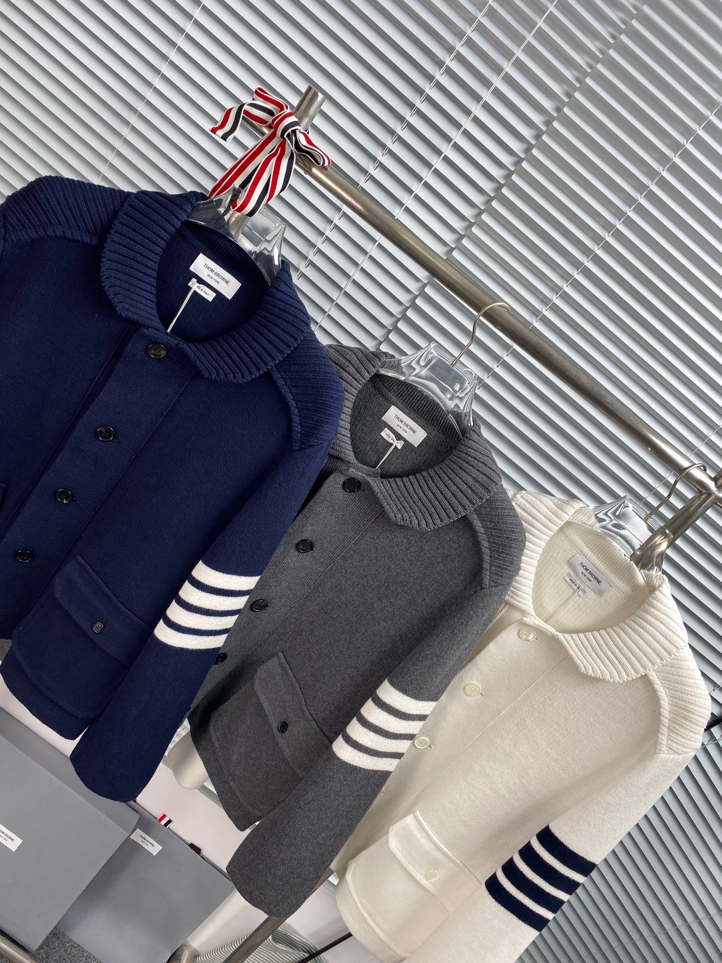 Mehrfarbige Jacke
