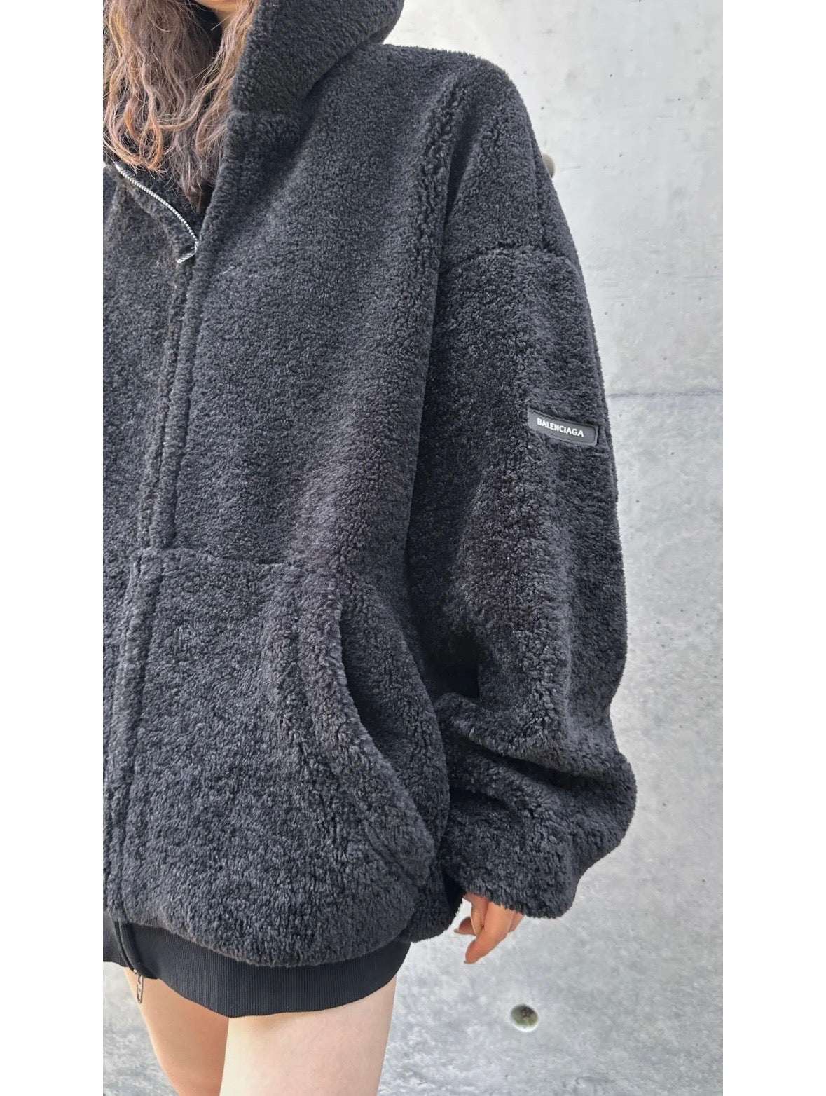 Schwarze Jacke