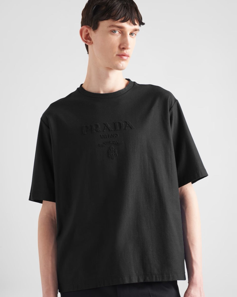 Grey and Black T-shirt - FashionHype.xyz