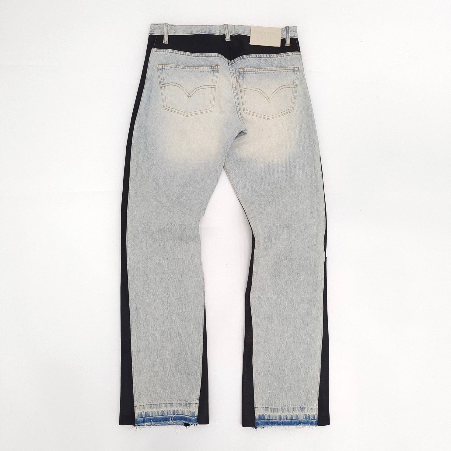 Grau schwarze Hose