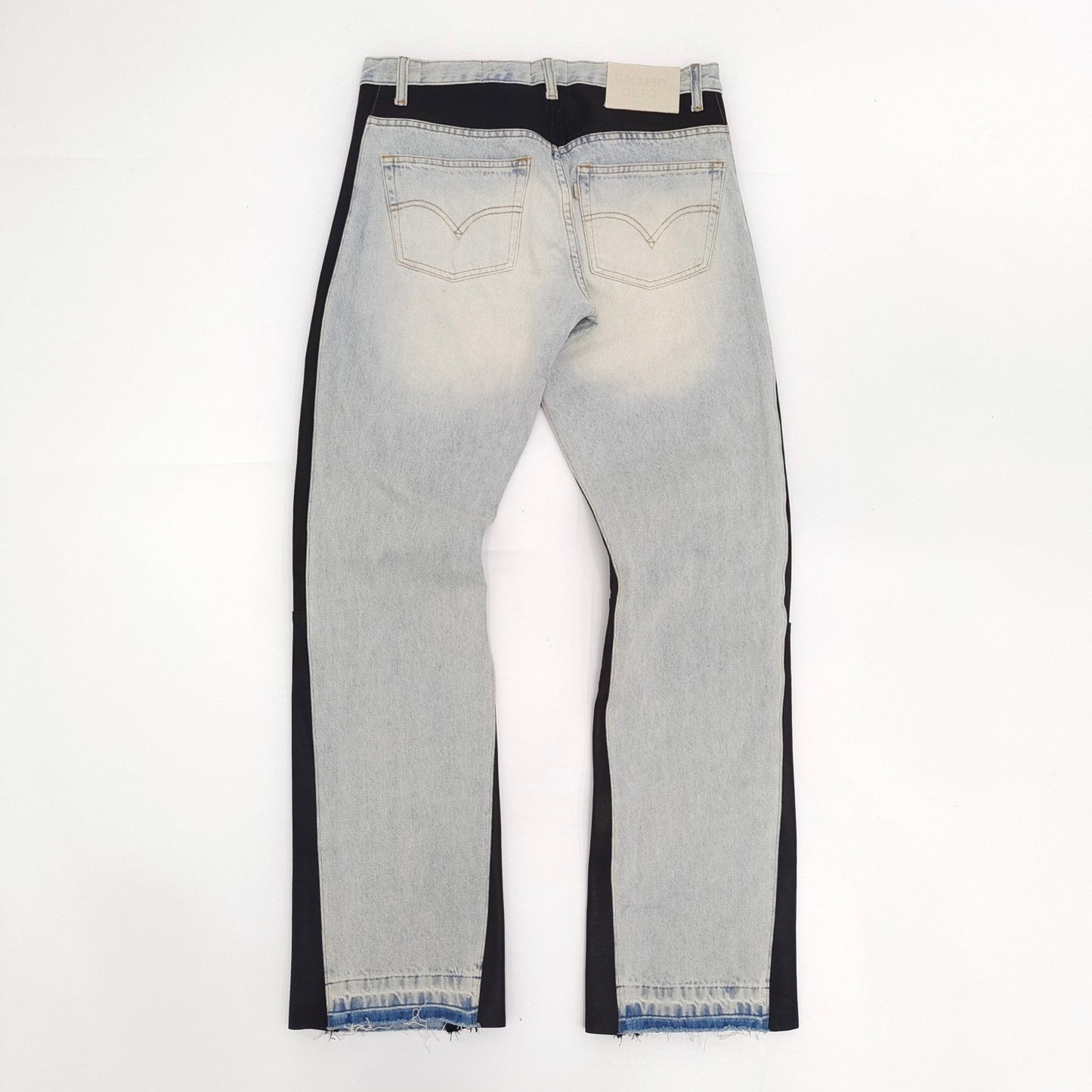 Grau schwarze Hose