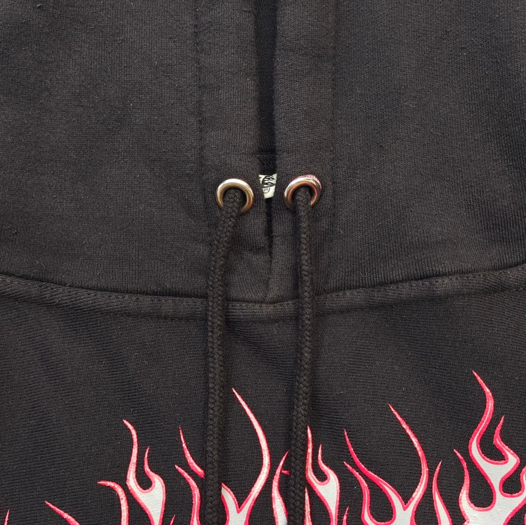 Schwarzer Hoodie