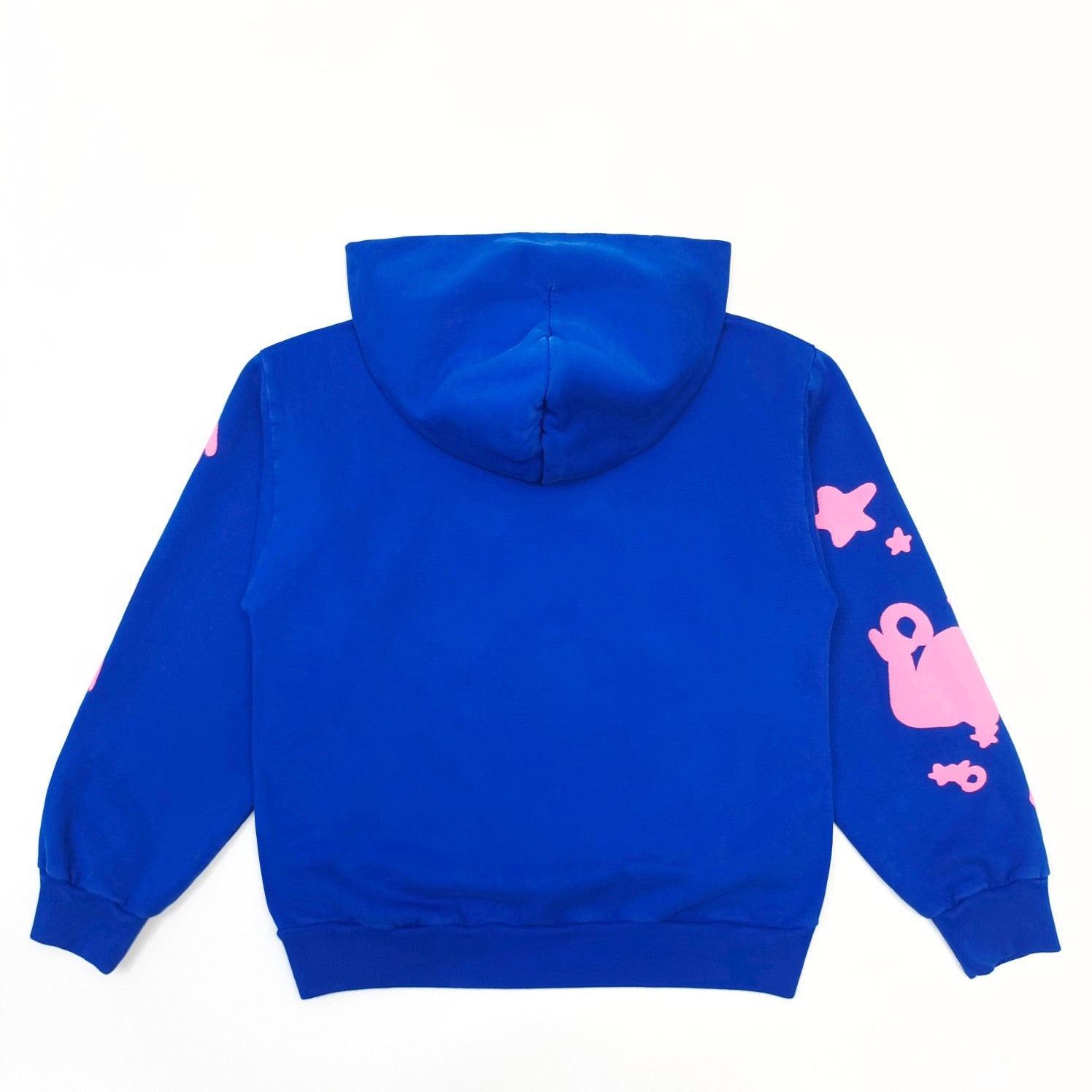 Blauer Hoodie