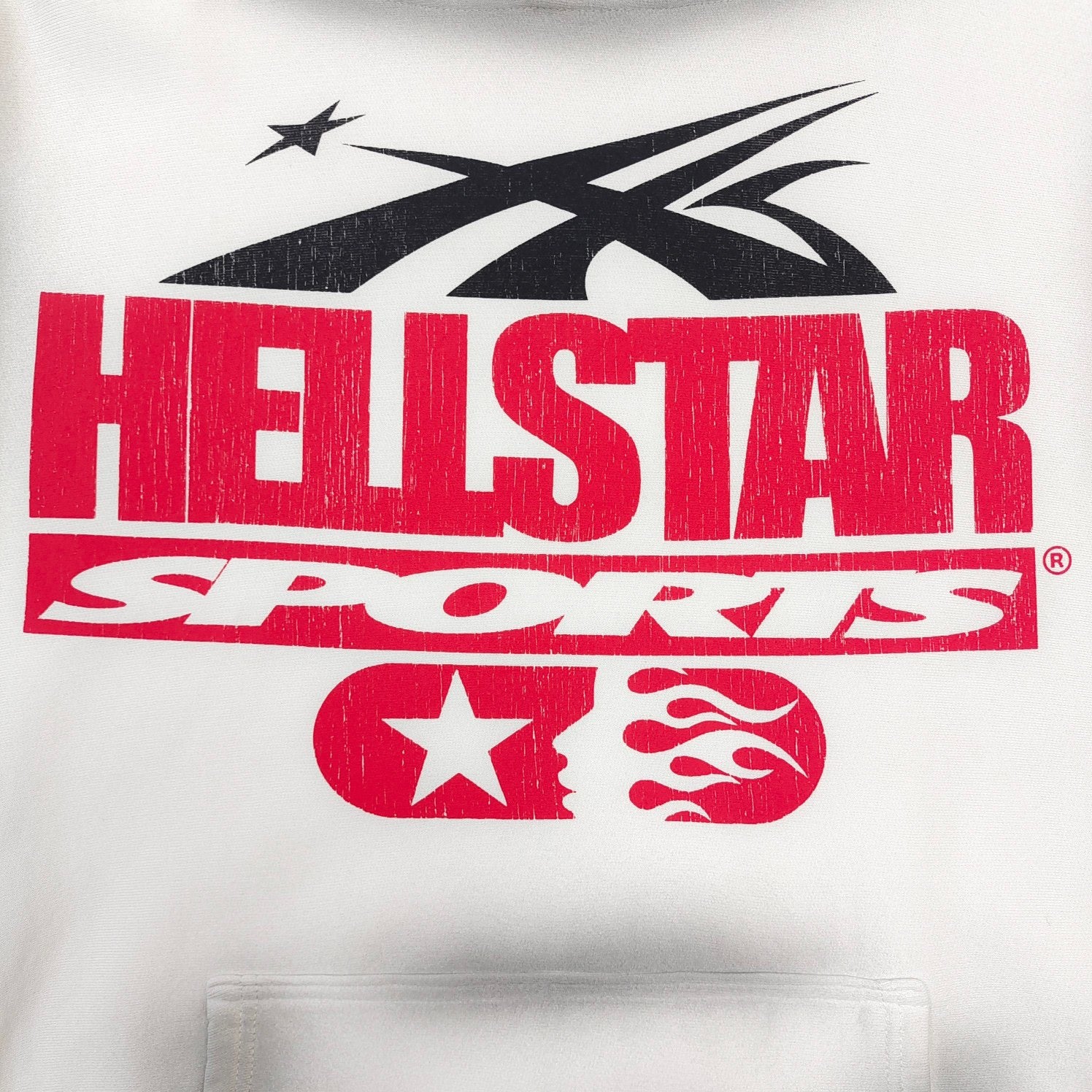 Dunkelweißer Hoodie