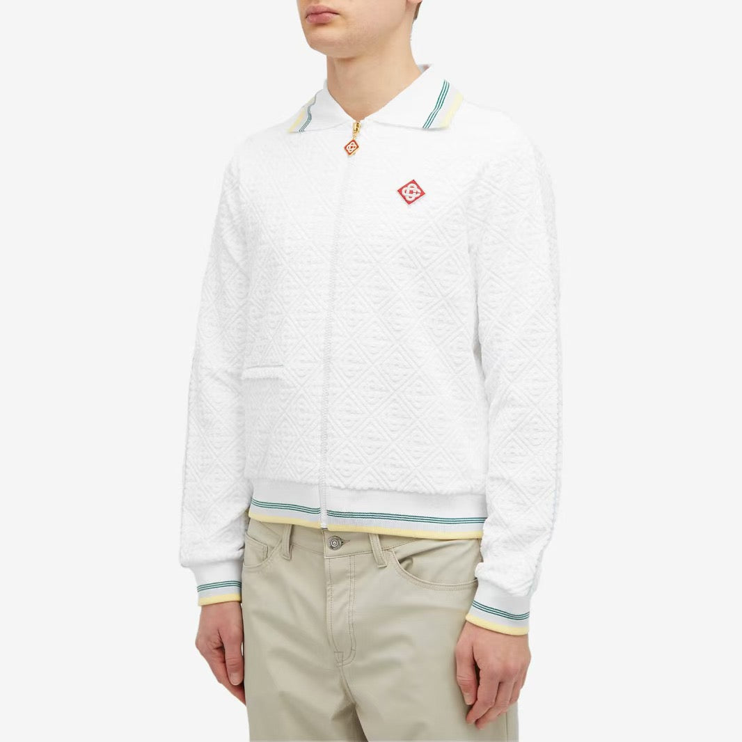 Weiße Jacke