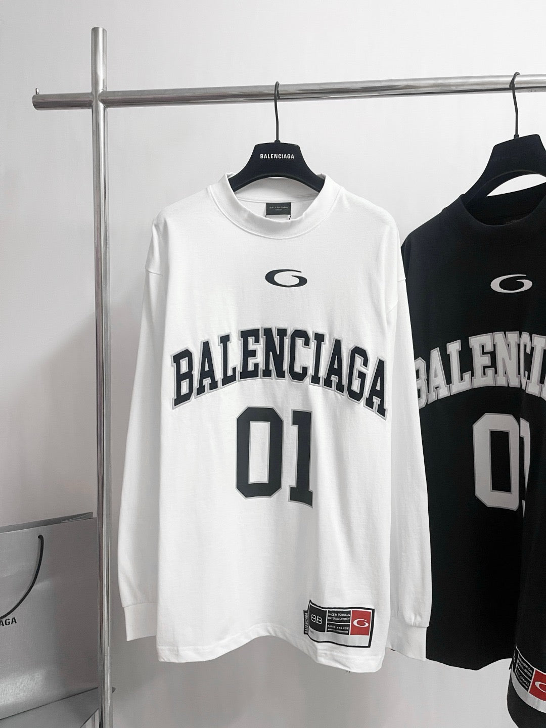Black and White Jersey - FashionHype.xyz