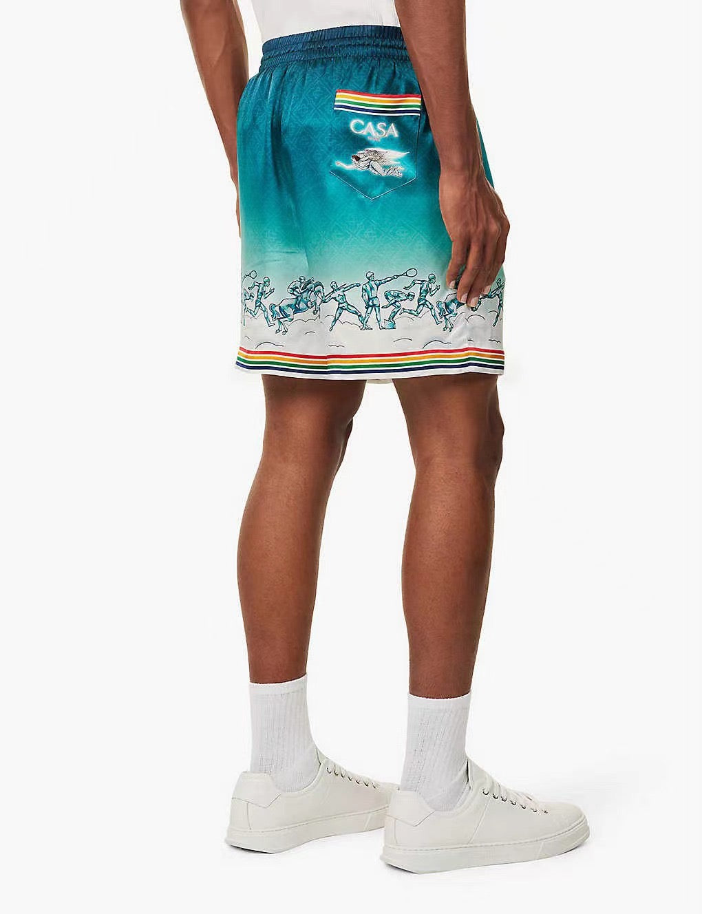 Mehrfarbige Shorts