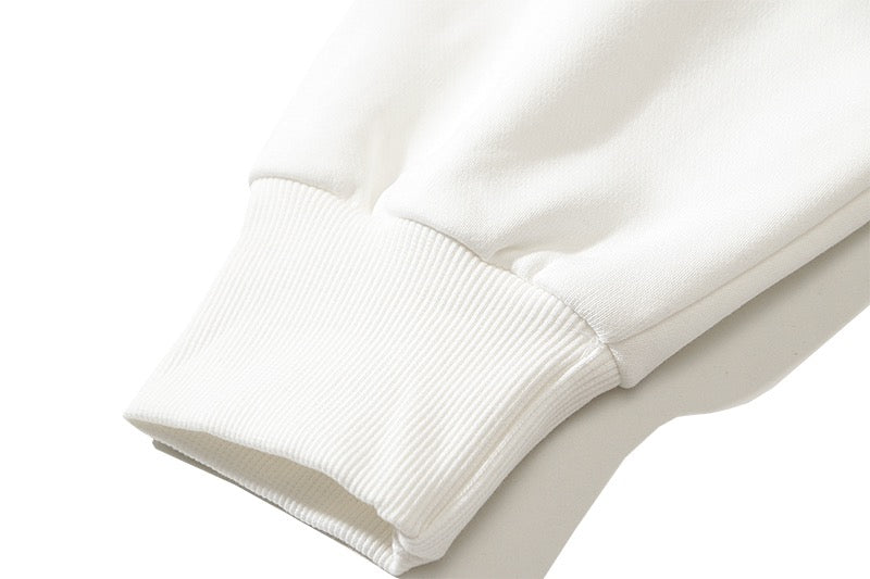 Weißes Sweatshirt