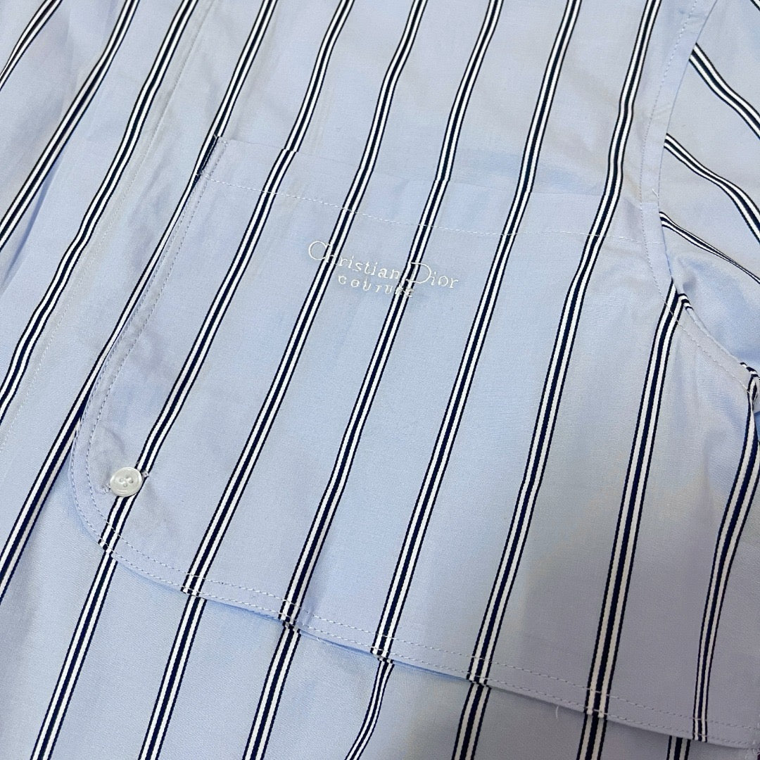 White and Black Shirt - FashionHype.xyz