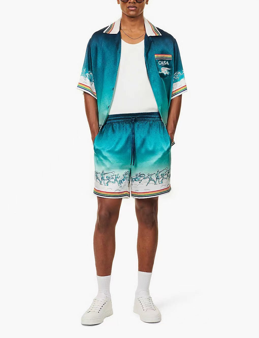 Mehrfarbige Shorts
