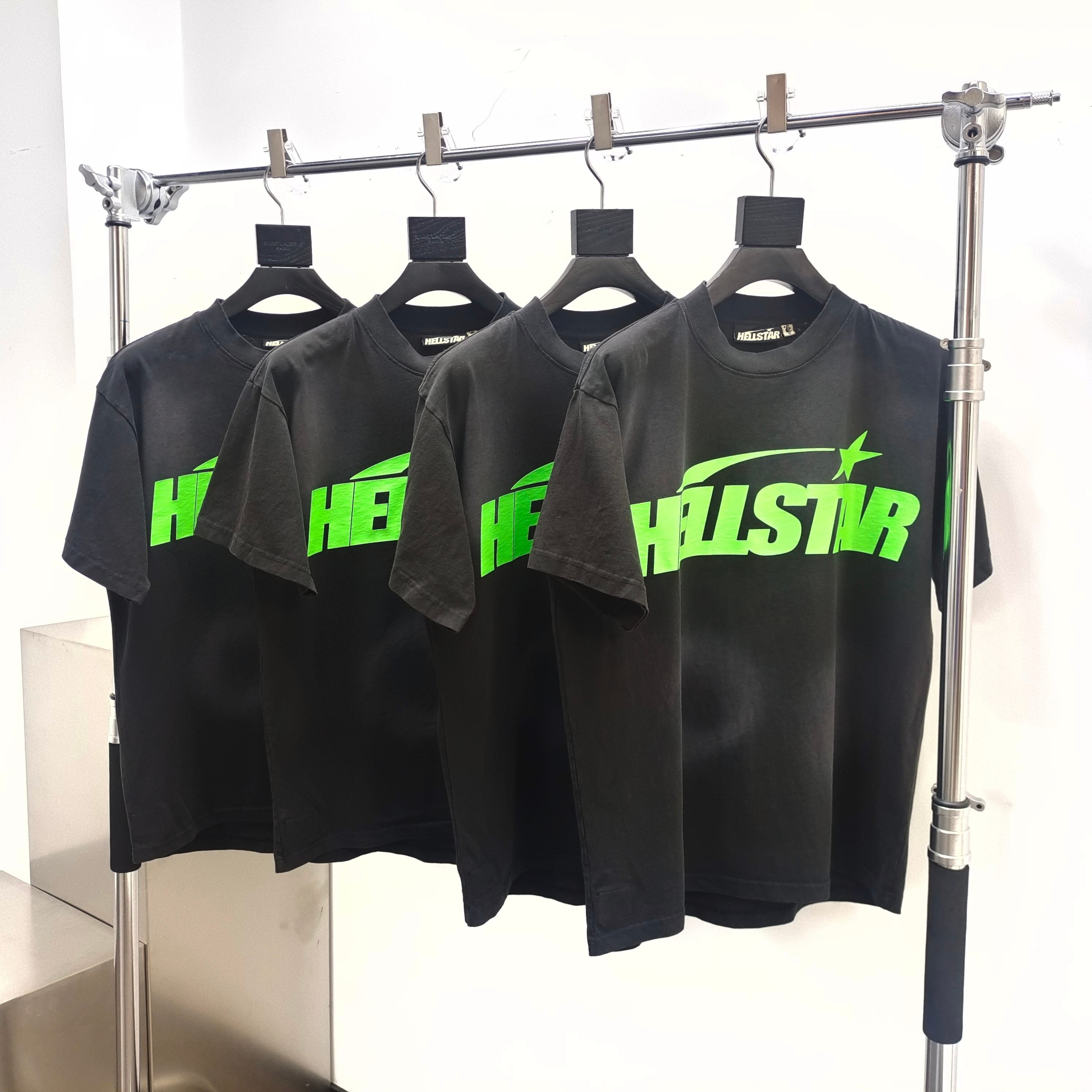 Black Green T-Shirt - FashionHype.xyz