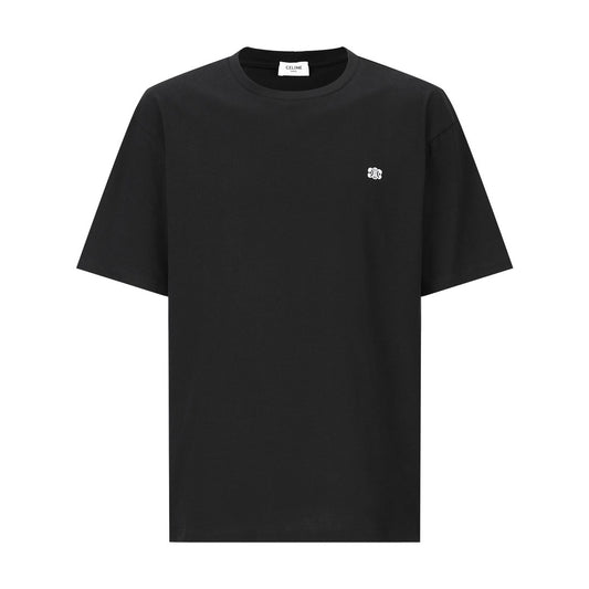 Camiseta negra, blanca y gris