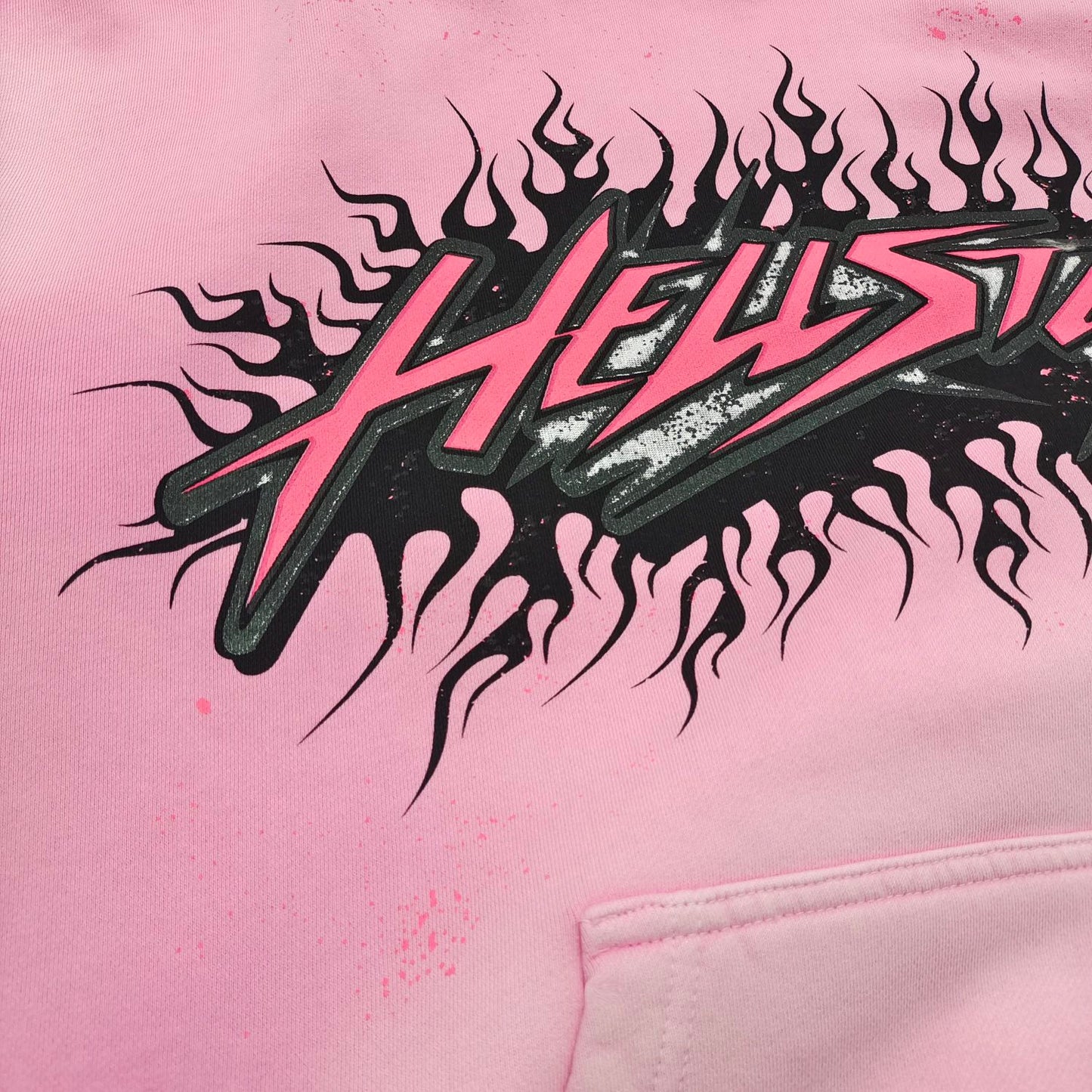 Sudadera con capucha rosa