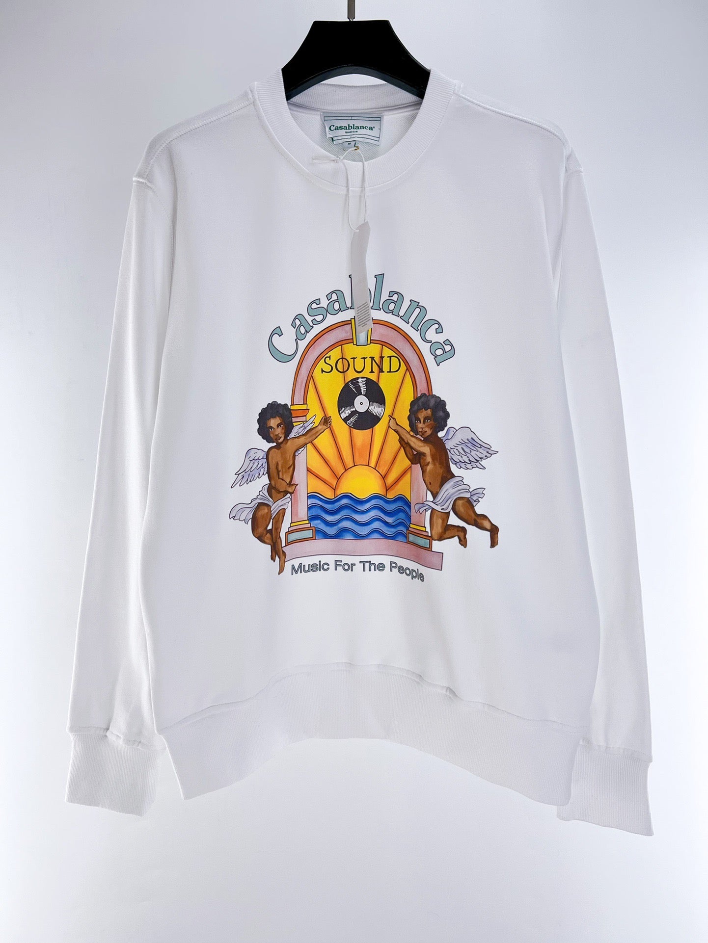 Black and White Sweatshirt - FashionHype.xyz