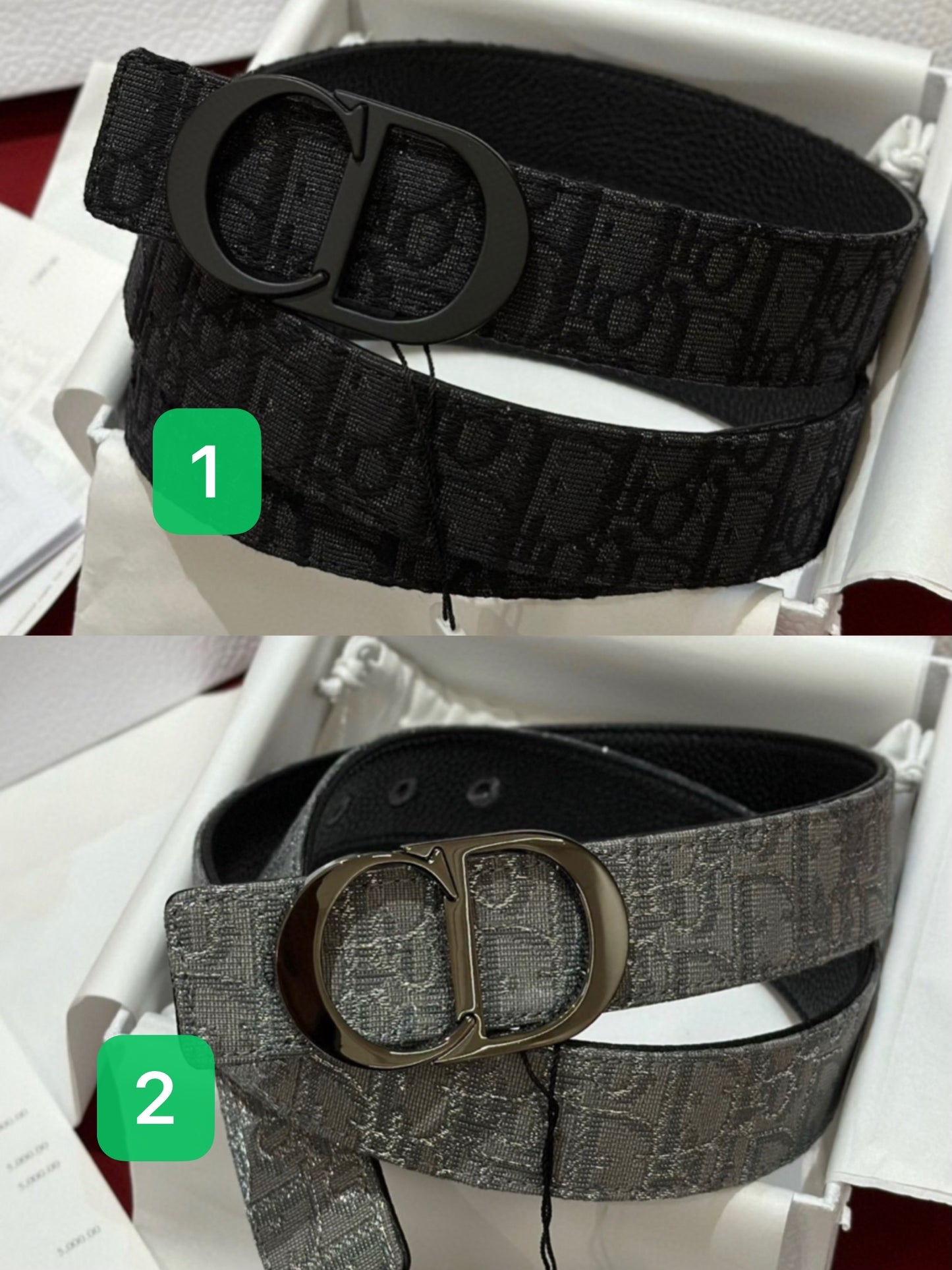 Mehrfarbiger Gürtel