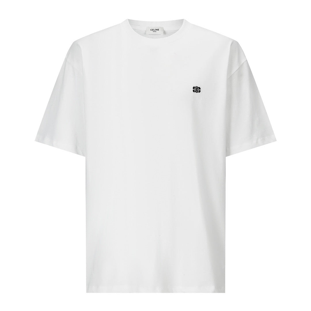 Schwarzes, weißes und graues T-Shirt