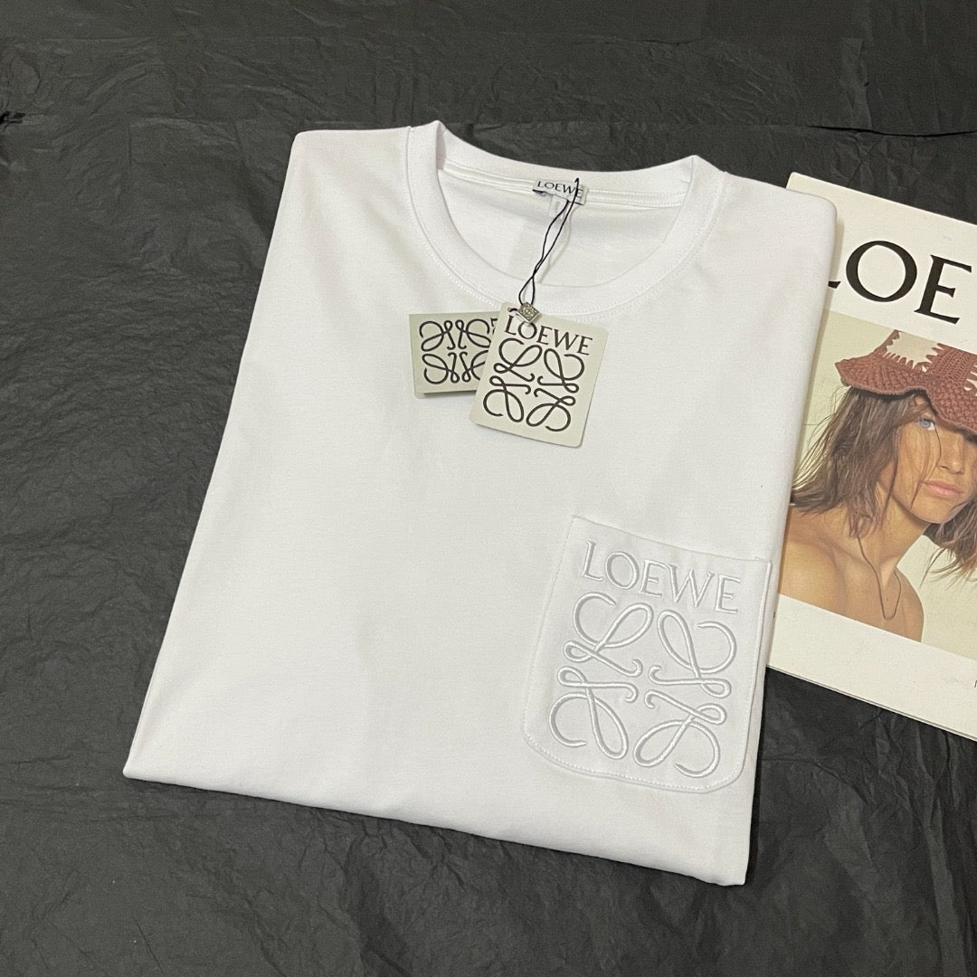White, Black and Green T-shirt - FashionHype.xyz