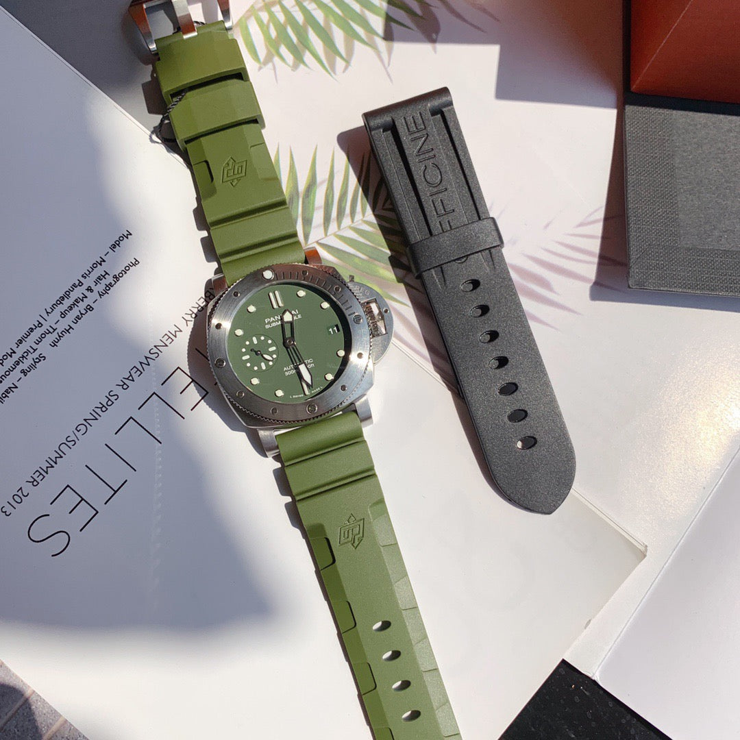 Grüne Uhr