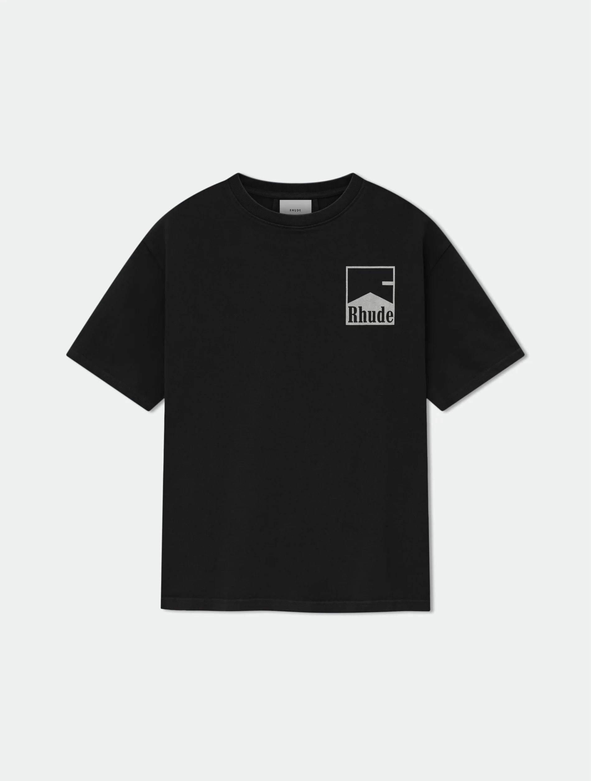 Schwarz-weißes T-Shirt