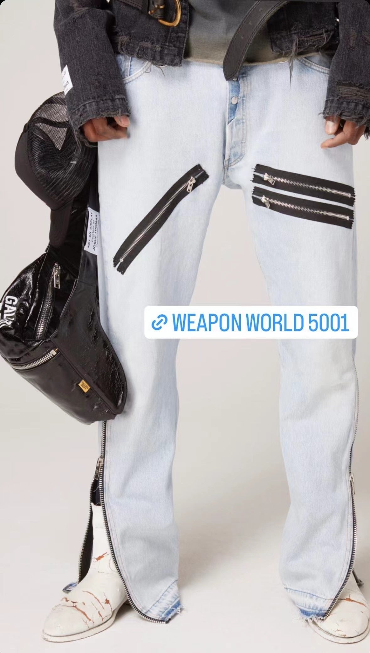 Blue grey Pant - FashionHype.xyz