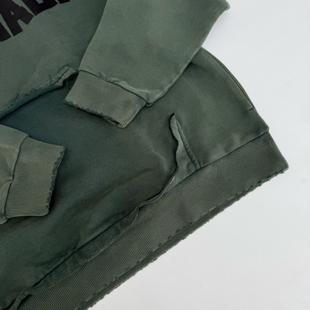 Grüner Hoodie
