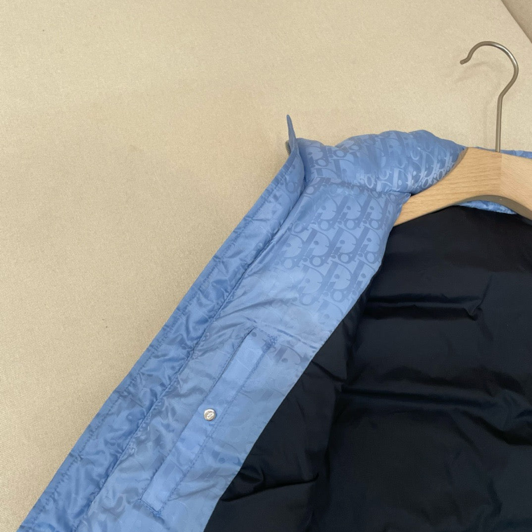 Black, Gray and Blue Jacket - FashionHype.xyz