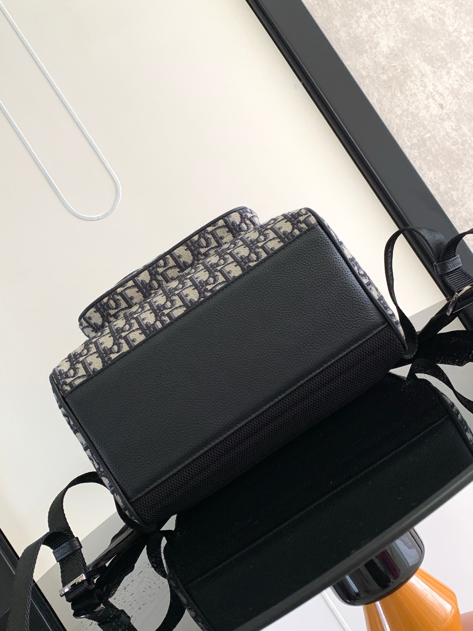 Apricot and Black Bag - FashionHype.xyz
