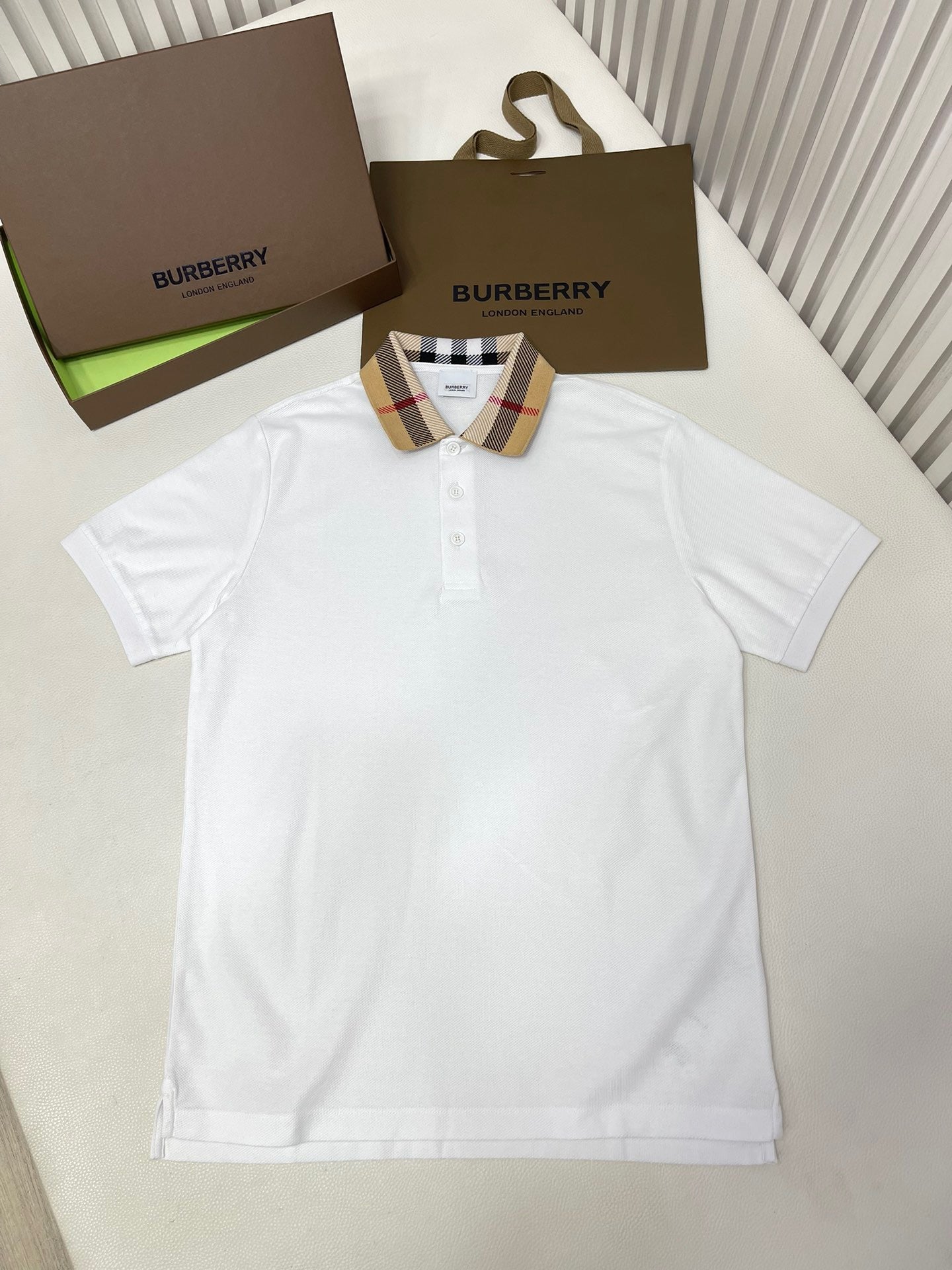 Black,White and Blue Polo - FashionHype.xyz