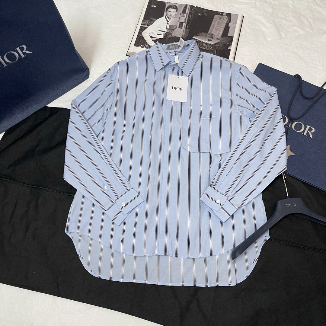 White and Black Shirt - FashionHype.xyz