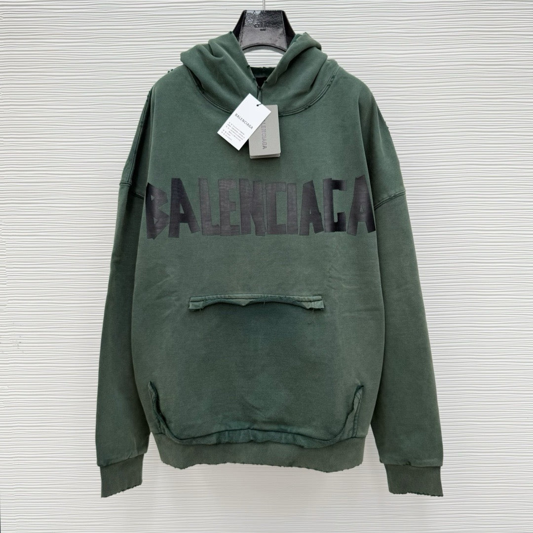 Grüner Hoodie