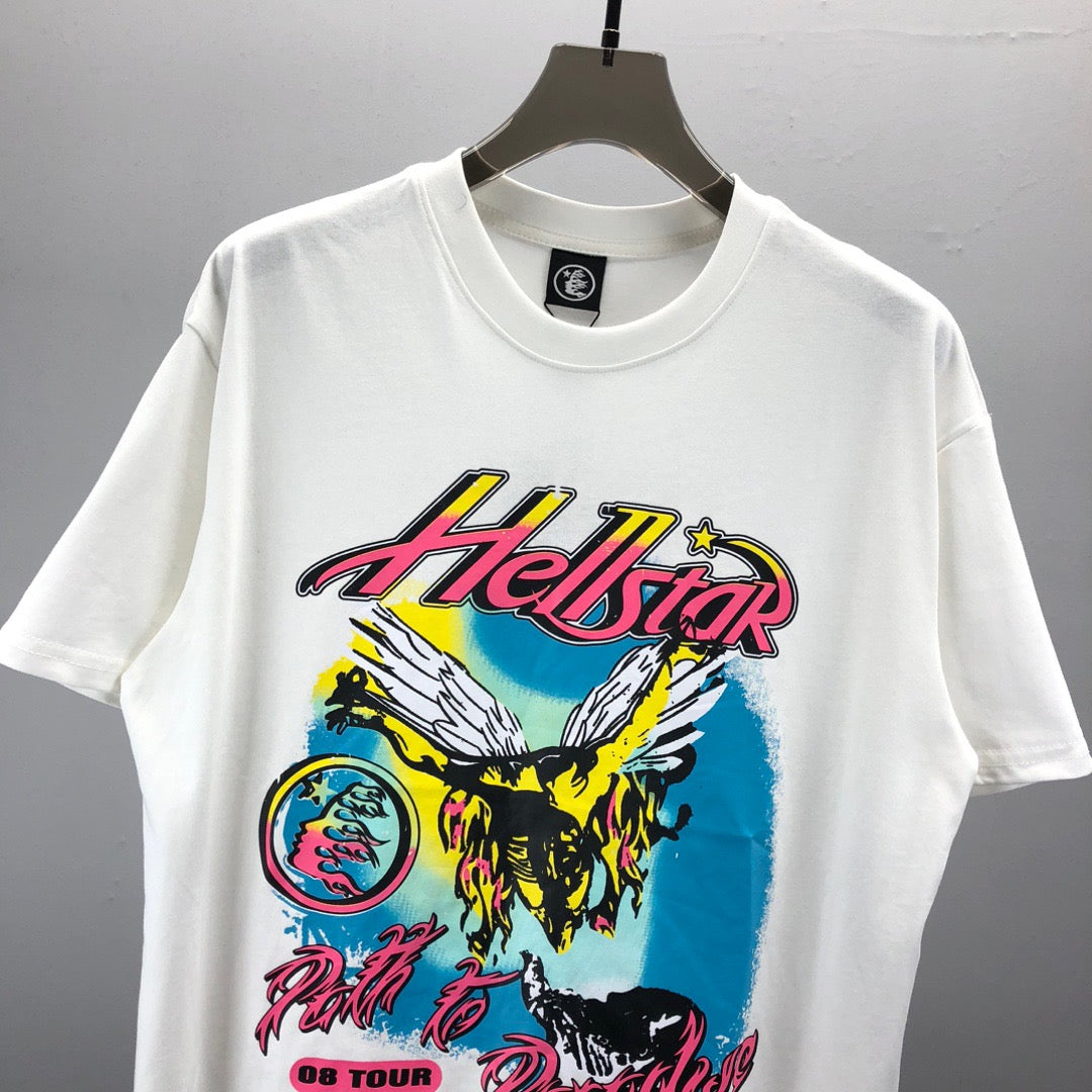 Schwarz-weißes T-Shirt