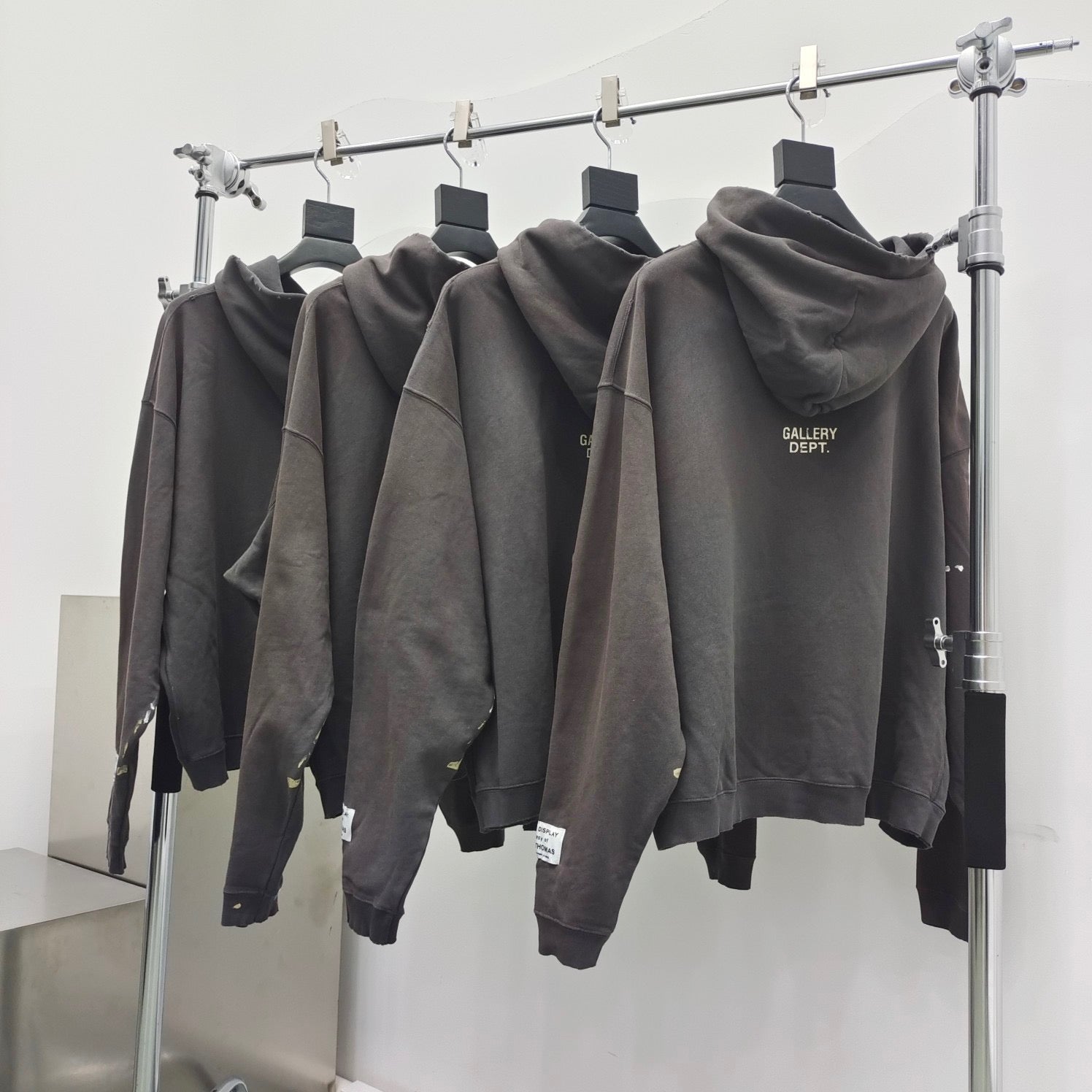 Schwarzer Hoodie