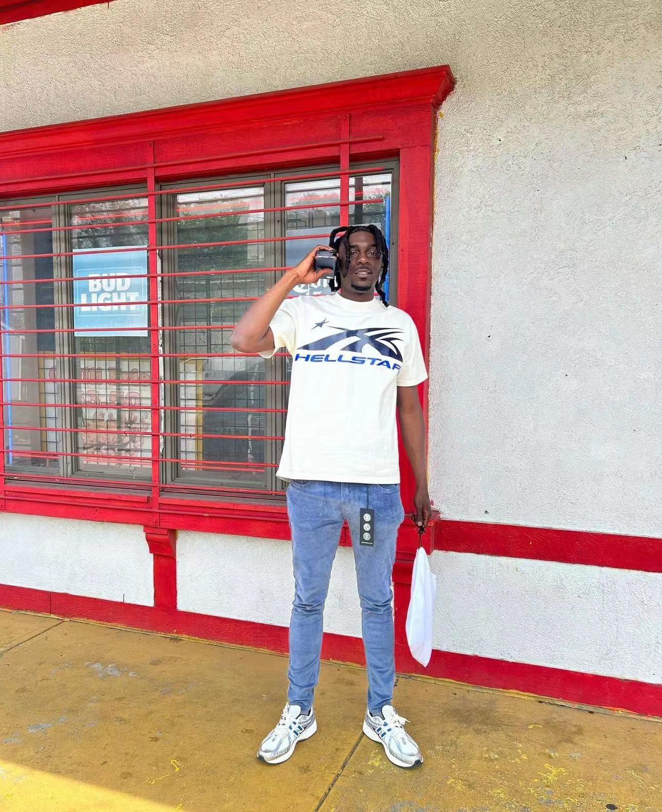 White T-shirt - FashionHype.xyz