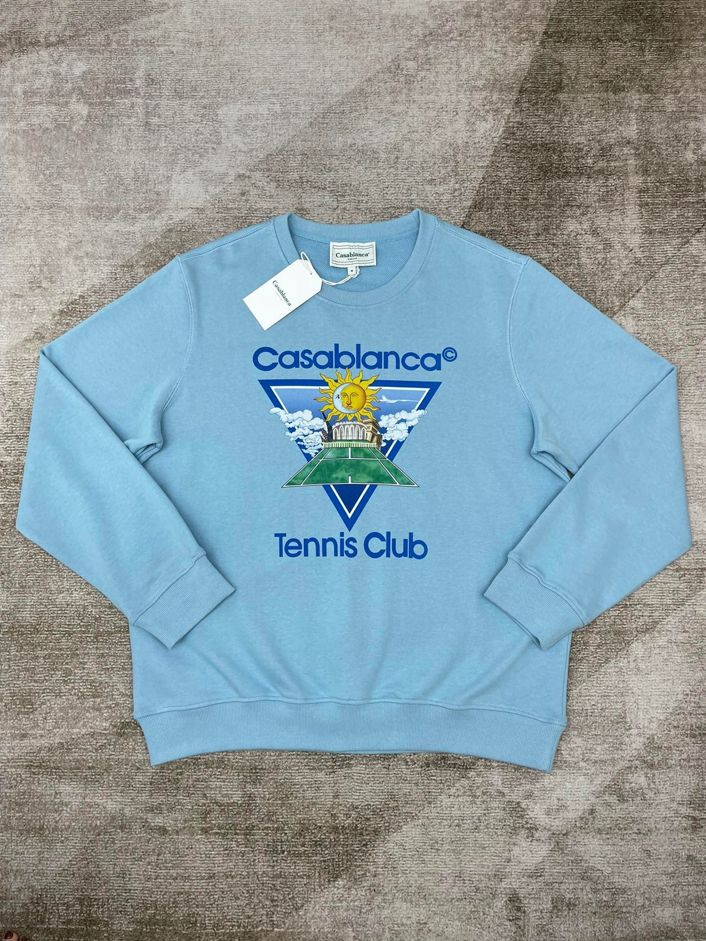 Sky blue Sweatshirt - FashionHype.xyz