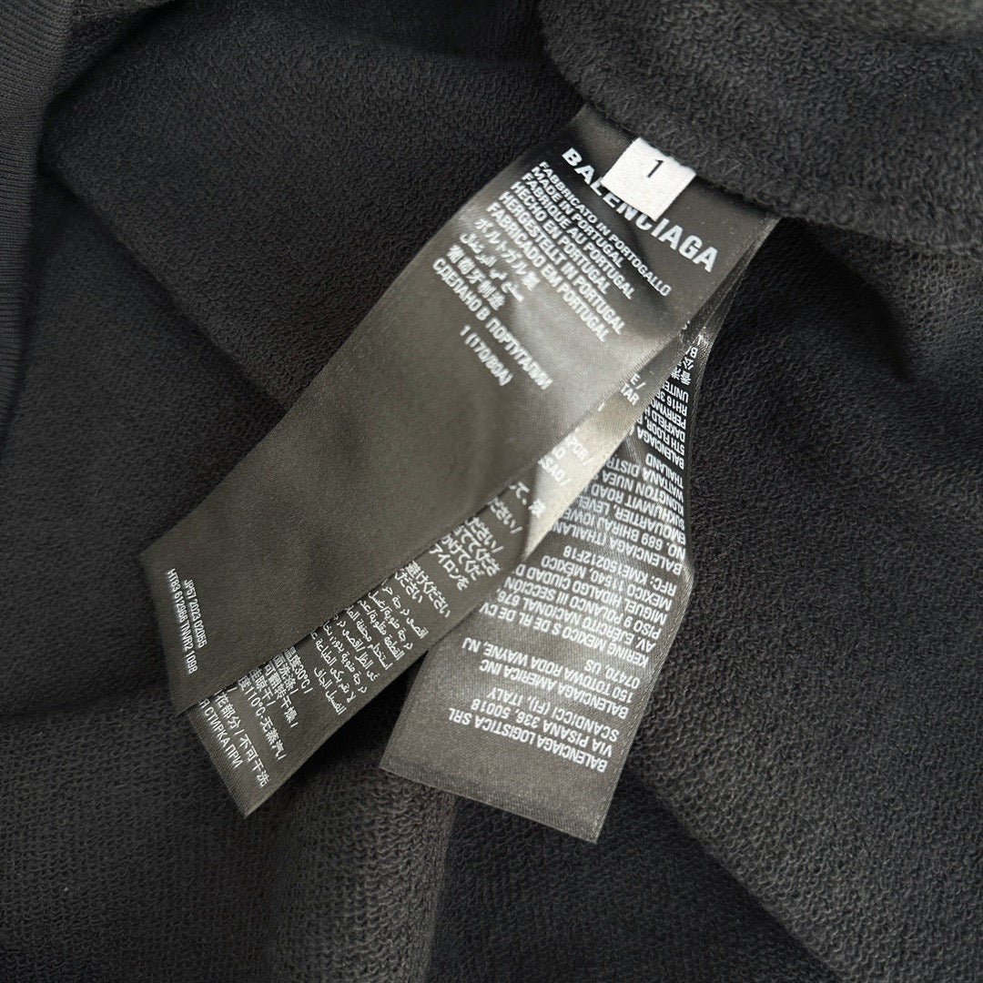 Dunkelblauer Hoodie