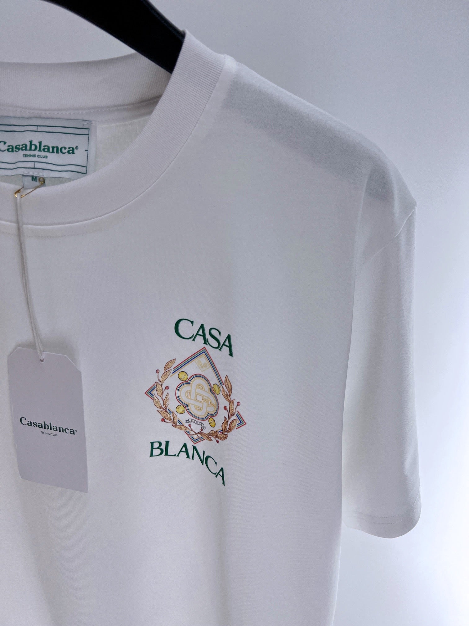 White and Blue T-shirt - FashionHype.xyz