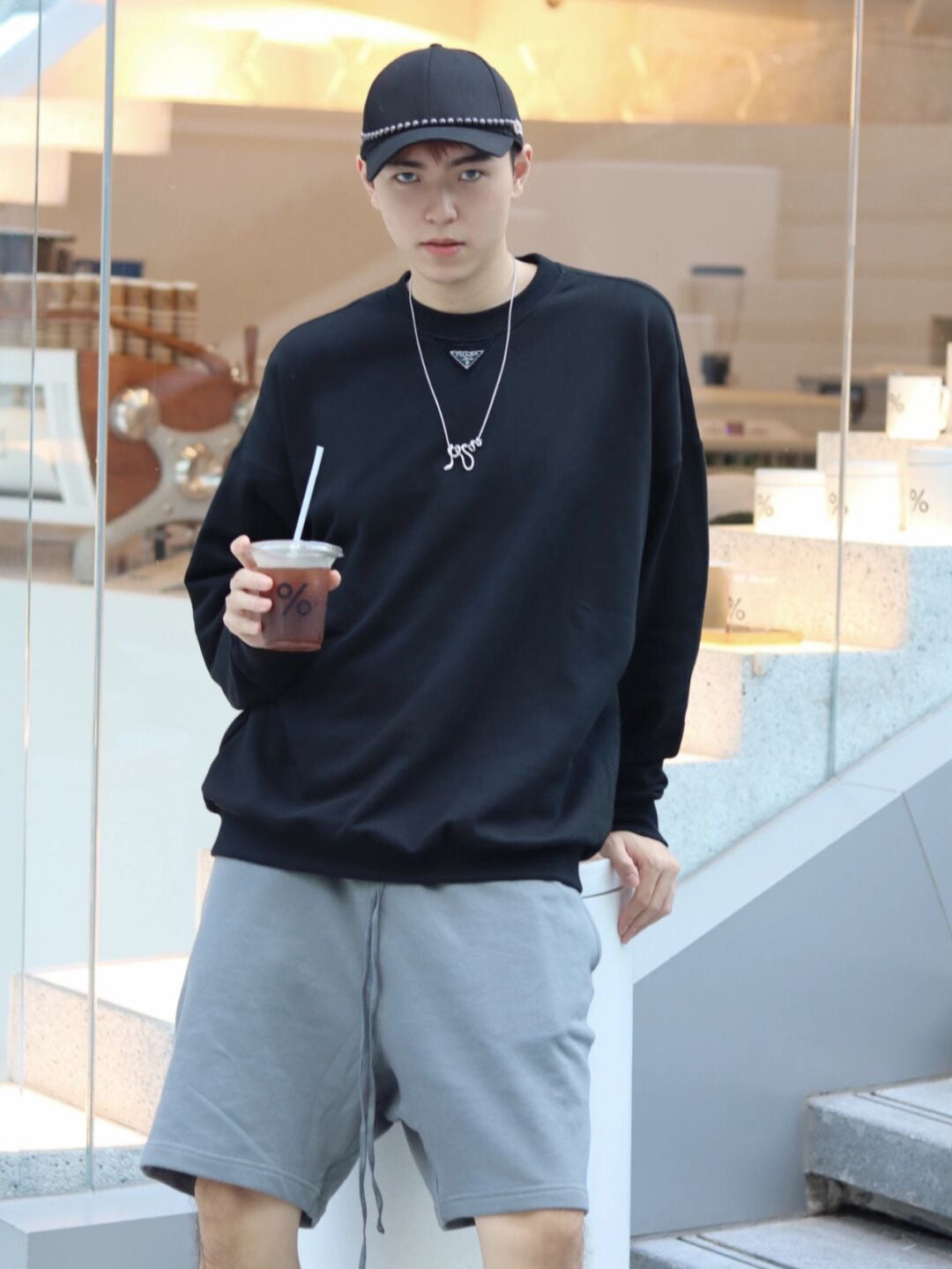 Black and White Jersey - FashionHype.xyz