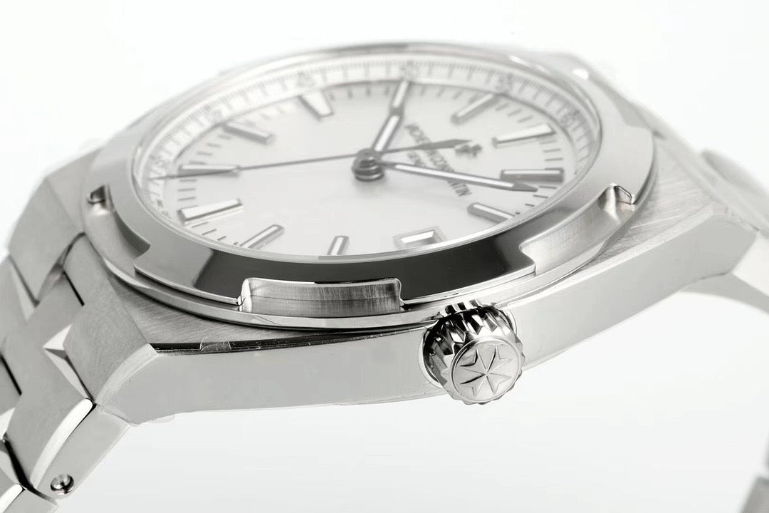 Weiße Uhr